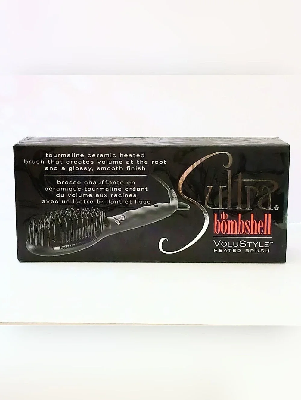 Sultra The Bombshell VoluStyle Heated Brush Tourmaline Ceramic Hair Styler